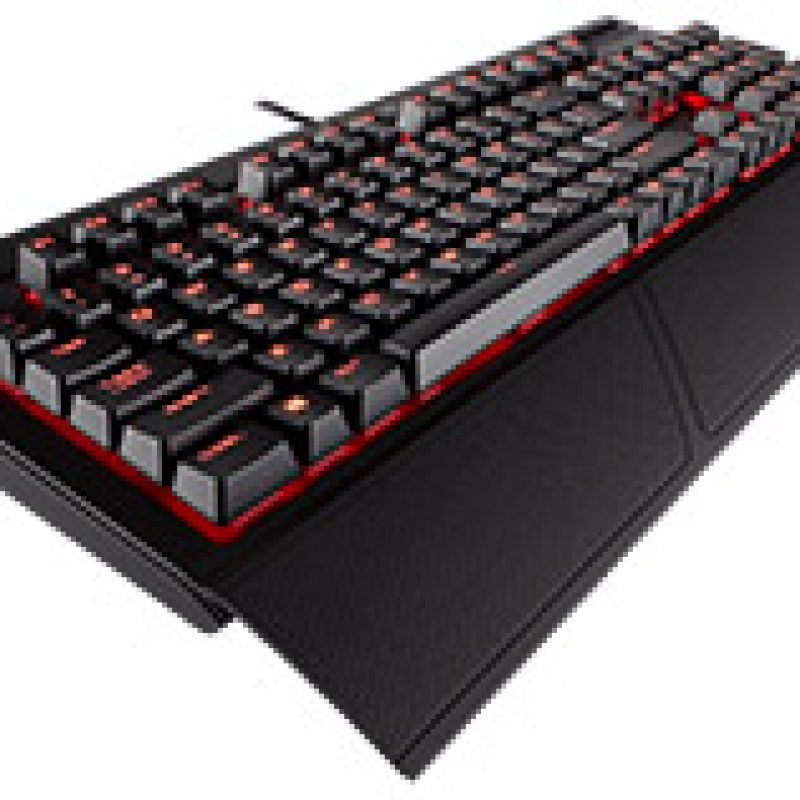 海盗船 K68 IP32 Spill Resistant 机械键盘 Cherry Red