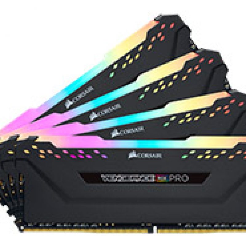 海盗船 复仇者 RGB Pro CMW32GX4M4A2666C16 32GB (4x8GB) DDR4 内存