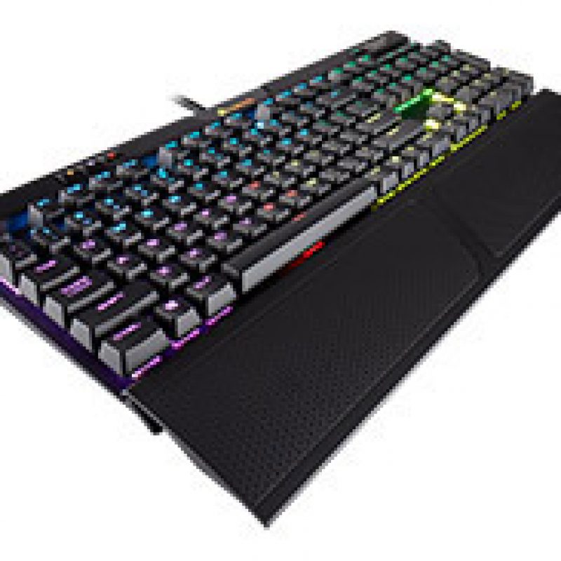 海盗船 K70 MK2 RGB 机械键盘 Gaming 键盘 Cherry MX Silent