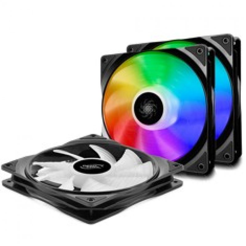 Deepcool CF-120 ARGB Fan 140mm 3 Pack 风扇套装