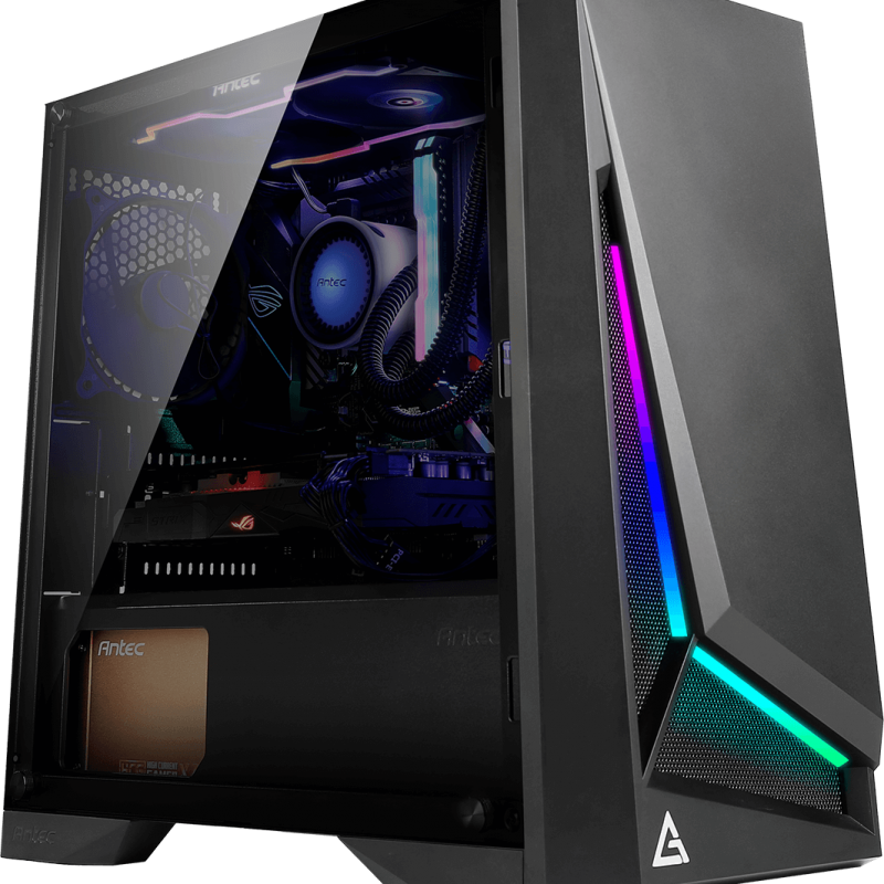 安钛克 Antec DP301M mATX Tempered Glass Side Gaming Case 机箱