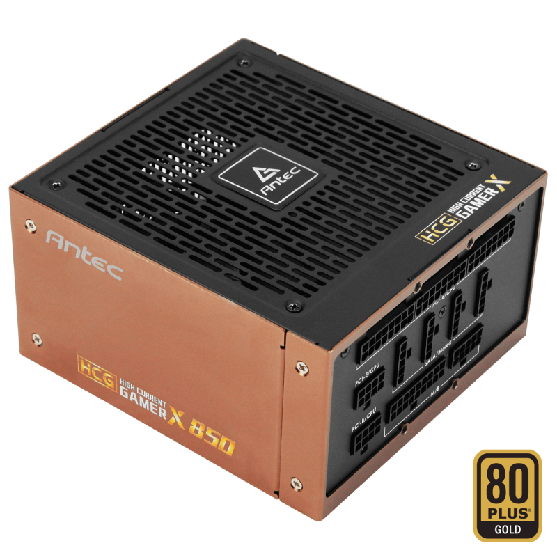 安钛克 Antec HCG850 Extreme 850w 80+ Gold 金牌, Zero RPM Mode 电源