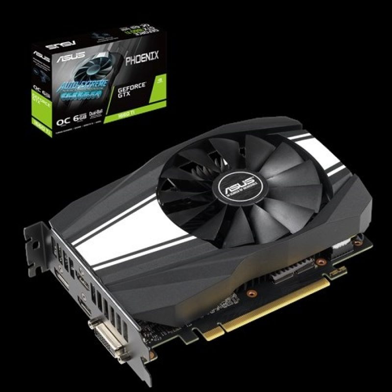 华硕 GeForce GTX 1660 Ti Phoenix OC 6GB 游戏显卡