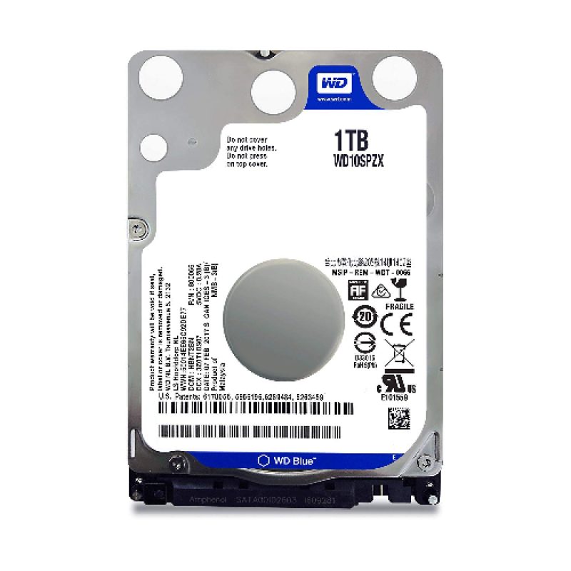 WD Blue 1TB 2.5" 5400RPM 机械硬盘
