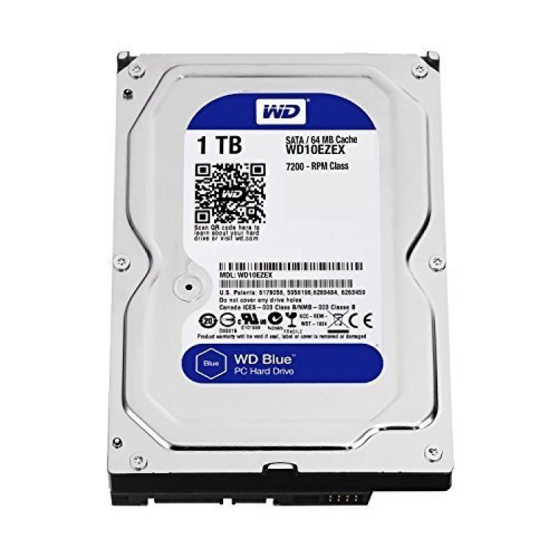 WD Blue 1TB 3.5" 7200RPM 机械硬盘