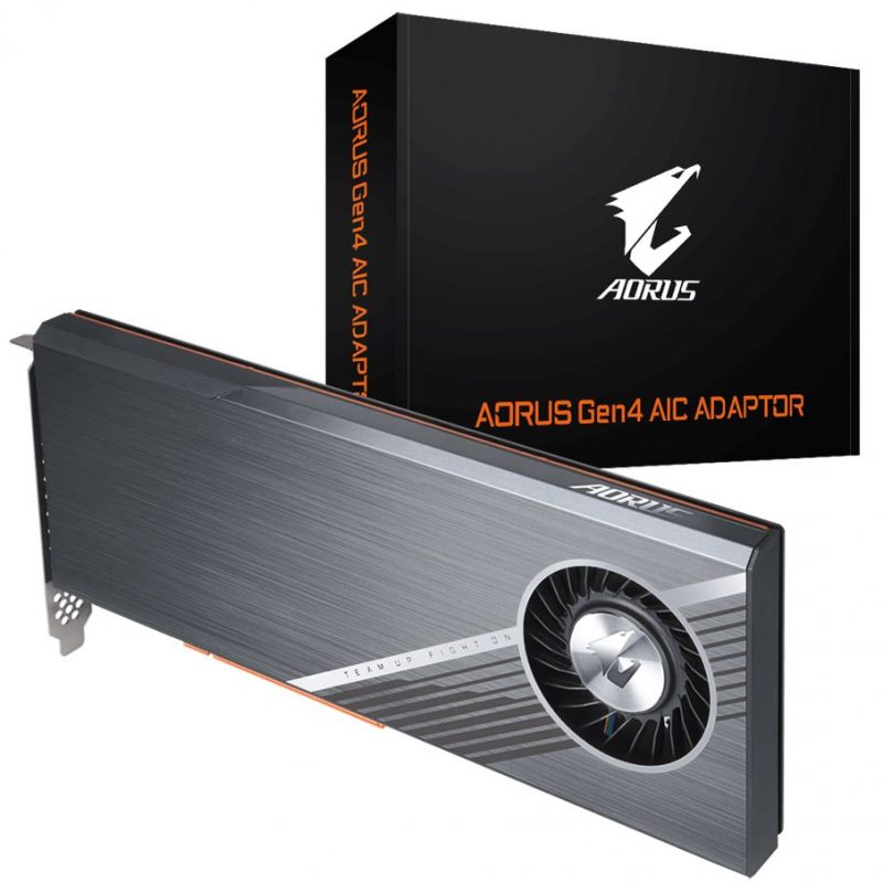 技嘉 Gigabyte Aorus Gen4 AIC Adaptor 固态硬盘 SSD
