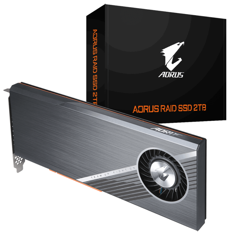 技嘉 Gigabyte Aorus RAID PCIe x4 NVMe SSD 2TB 固态硬盘 SSD