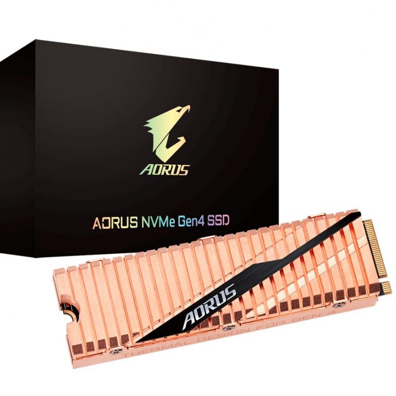 技嘉 Gigabyte Aorus M.2 PCIe NVMe Gen4 2TB 固态硬盘 SSD
