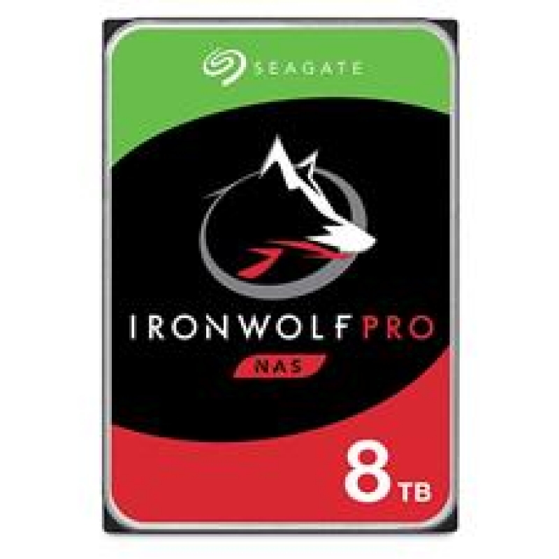 希捷 Seagate 8TB 3.5" IronWolf Pro NAS 7200 RPM 机械硬盘