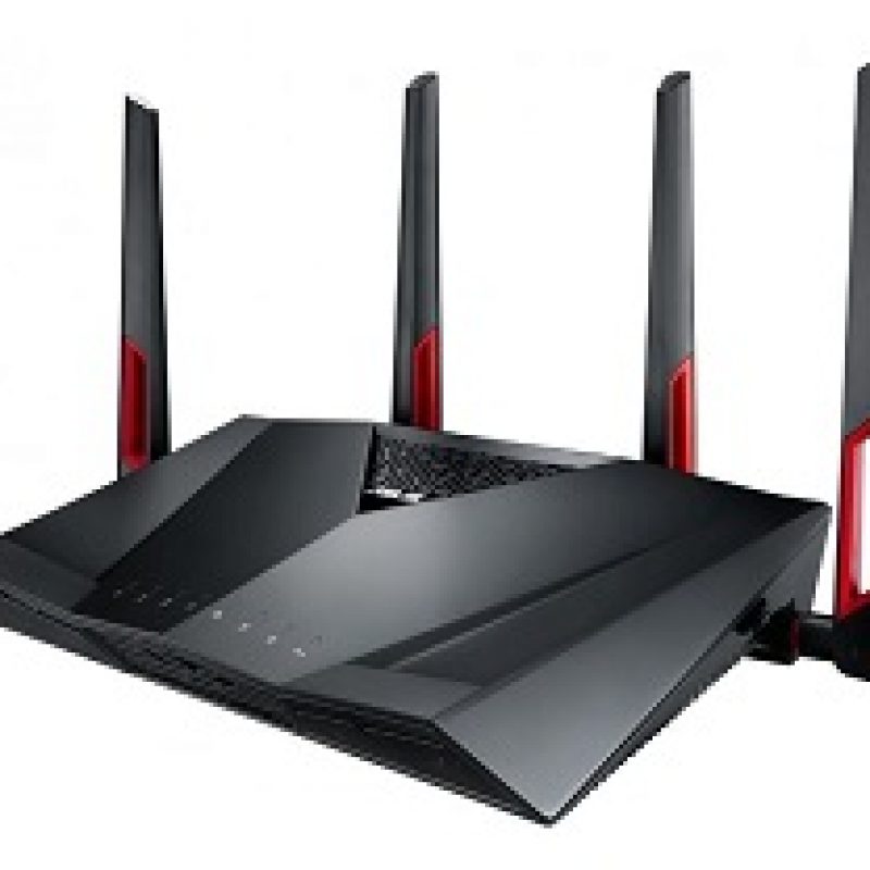 华硕 双频AC88U 双频 ADSL/VDSL 千兆 Wi-Fi Modem 路由器