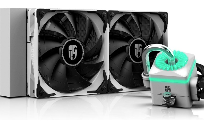 九州风神船长240EX RGB  九州风神 九州风神 Captain 240EX AIO Liquid CPU Cooler White 一体水冷散热器