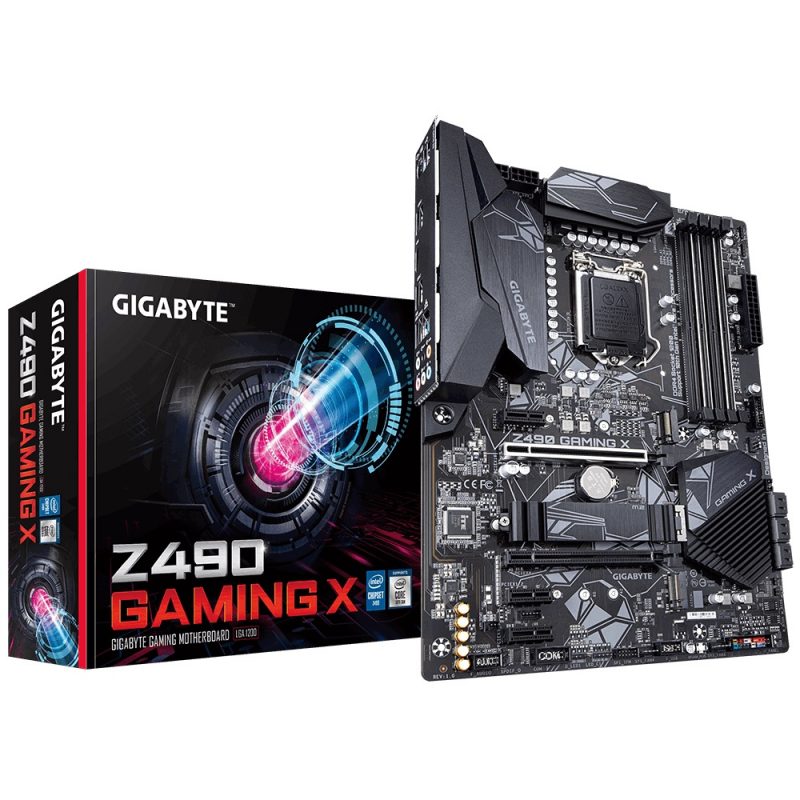 技嘉 Gigabyte Z490 GAMING X ATX Motherboard 主板 Z490 LGA1200 英特尔主板 Intel主板