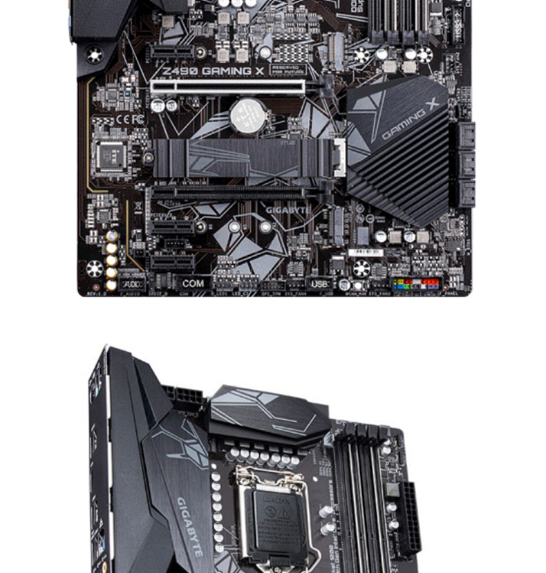 技嘉 Gigabyte Z490 GAMING X ATX Motherboard 主板 Z490 LGA1200 英特尔主板 Intel主板