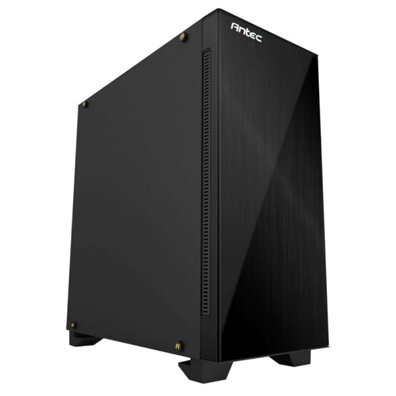 安钛克 Antec Performance P110 Silent ATX Mid-Tower Computer Case LED Light-up Logo Sound Dampening Panel. Two Years Warranty