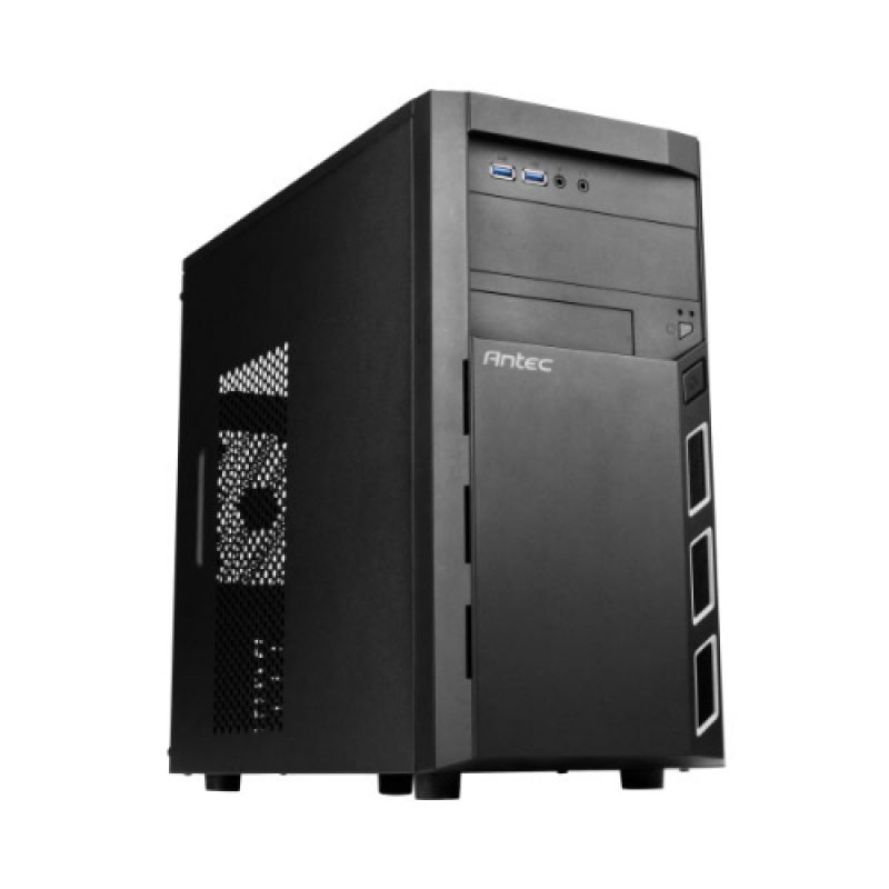 安钛克 Antec VSK3000 ELITE Micro ATX Case.1x 5.25' External. 4x 3.5' Internal, 2x USB 3.0 Two Years Warranty