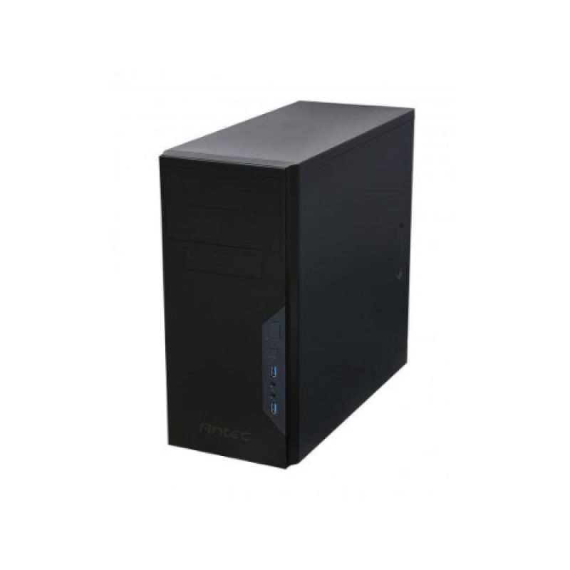 安钛克 Antec VSK3000B-U3 Micro ATX Case. 2x USB 3.0 Thermally Advanced Builder's Case. 1x 92mm Fan. All Black Version. Two Years Warranty