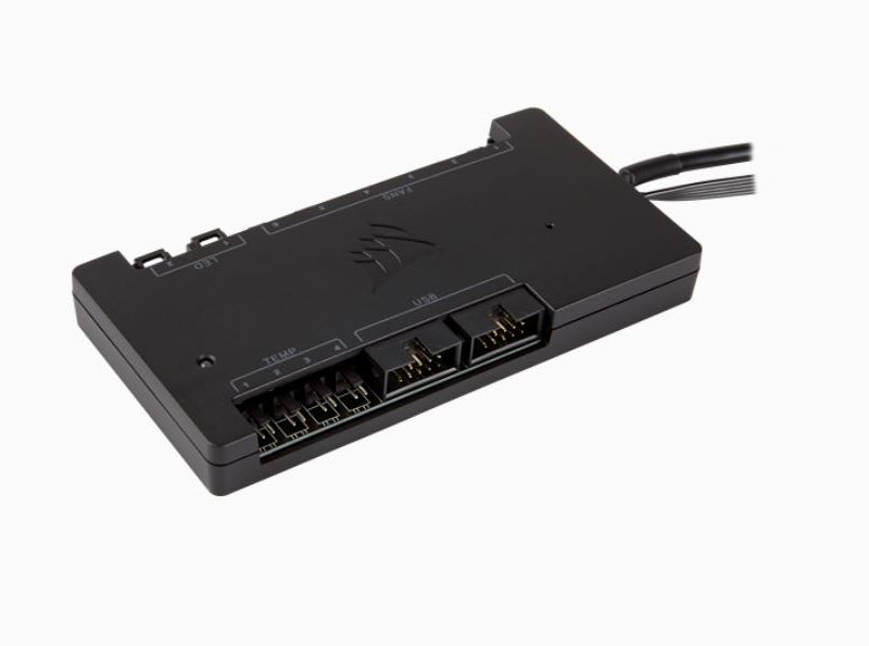 海盗船 Commander PRO Digital 6x PWM Fan Hub and RGB Lighting Controller. 2 Years Warranty
