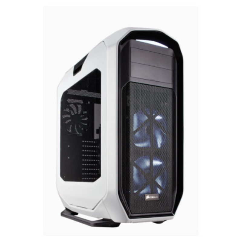 海盗船 780T White E-ATX, XL-ATX Full Tower Case. Supports Dual 360mm Radiator. Support up to 11 Hard Drives