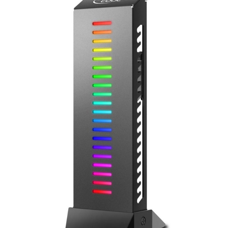 九州风神 GH-01 A-RGB Customizable Addressable RGB LED Lighting Graphics Card Holder / Video Card Holder / VGA Card Holder