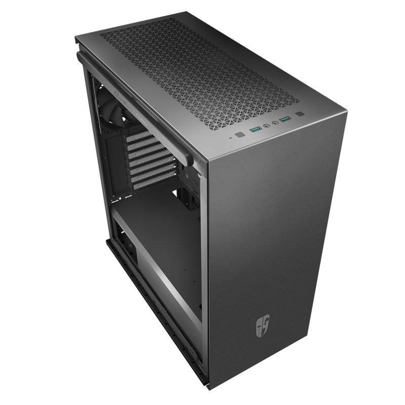 九州风神 MACUBE 魔方 310P BK Tempered Glass Case Black 黑色