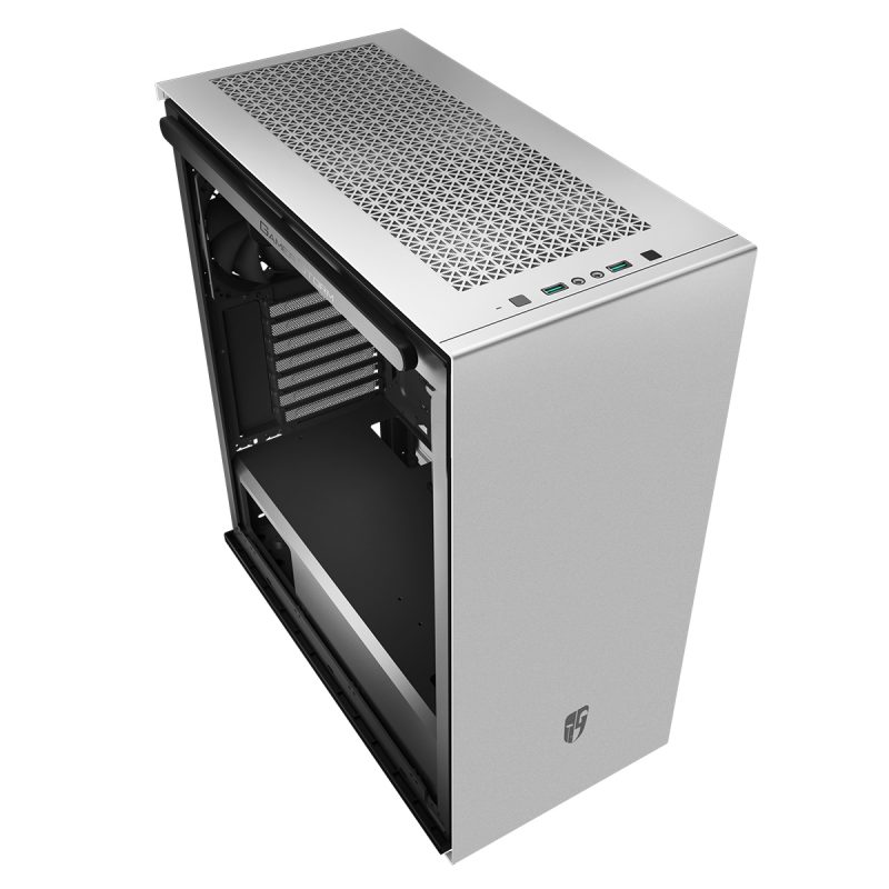九州风神 MACUBE 魔方 310P BK Tempered Glass Case White 白色