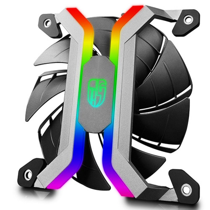 九州风神 Gamerstorm MF120 120mm Aluminium RGB Fan 3 in 1