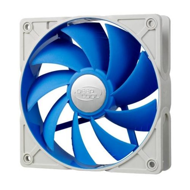 九州风神 Ultra Silent 120mm x 25mm Ball Bearing Case Fan with Anti-Vibration Frame PWM
