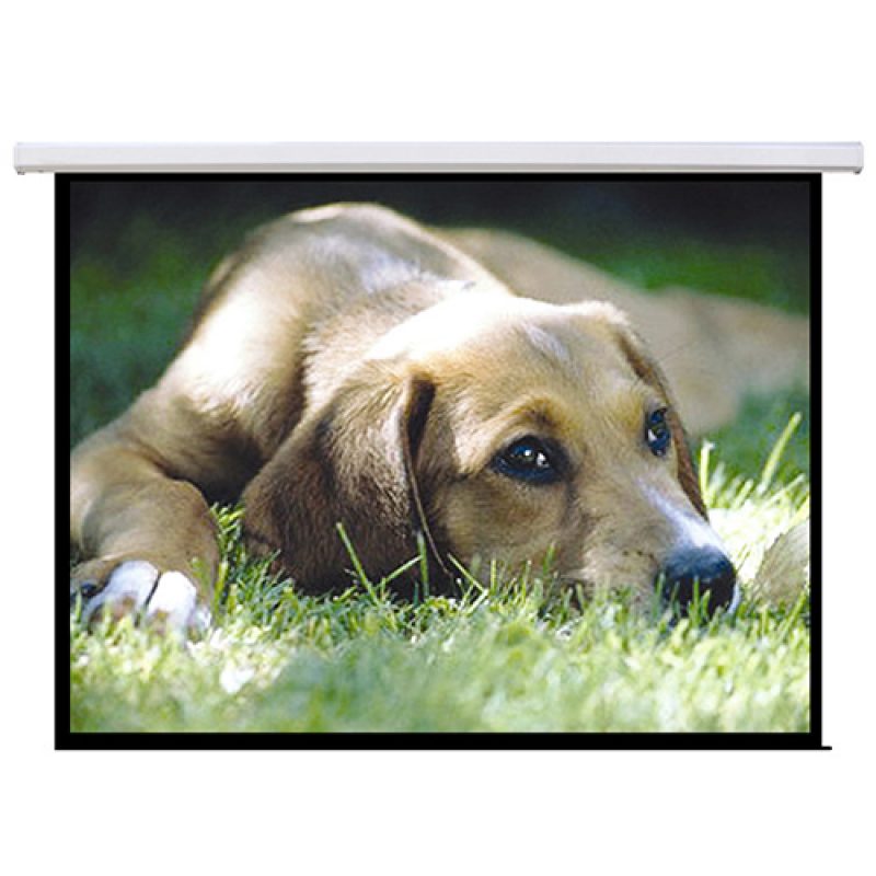 Brateck Electric Projector Screen 2.0x1.5m (4:3 ratio) with Remote Control