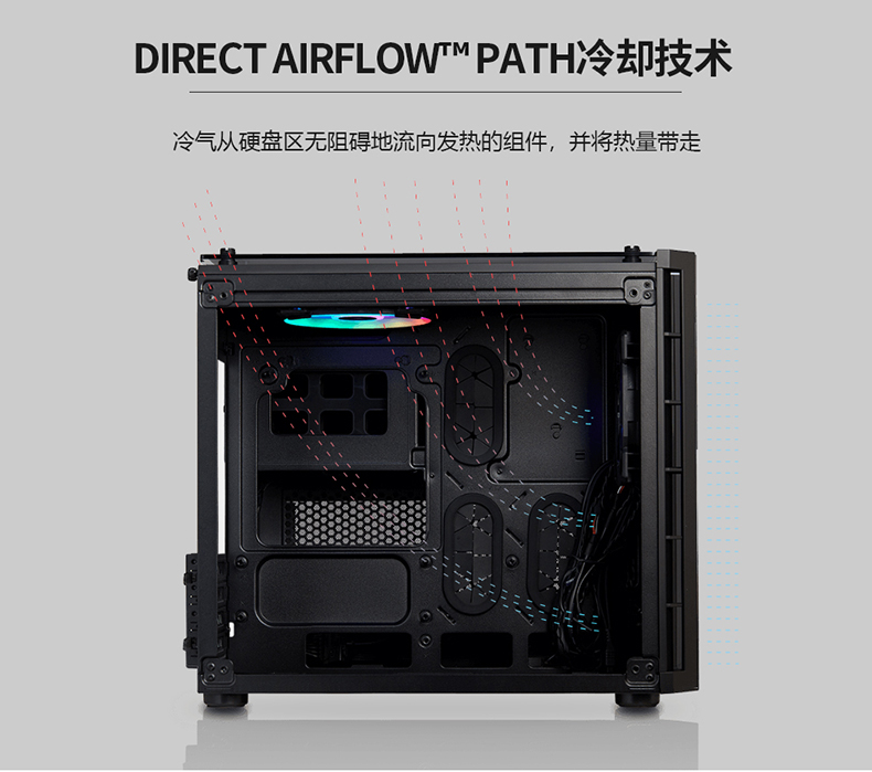 海盗船 Crystal Series 280X Tempered Glass Micro-ATX Case 机箱