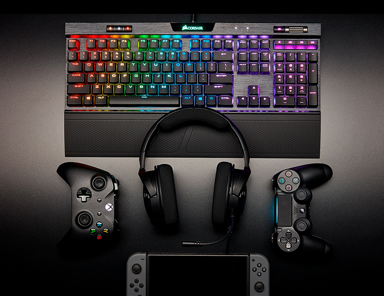 海盗船 HS35 STEREO Gaming Headset Discord认证 清晰音质耳机