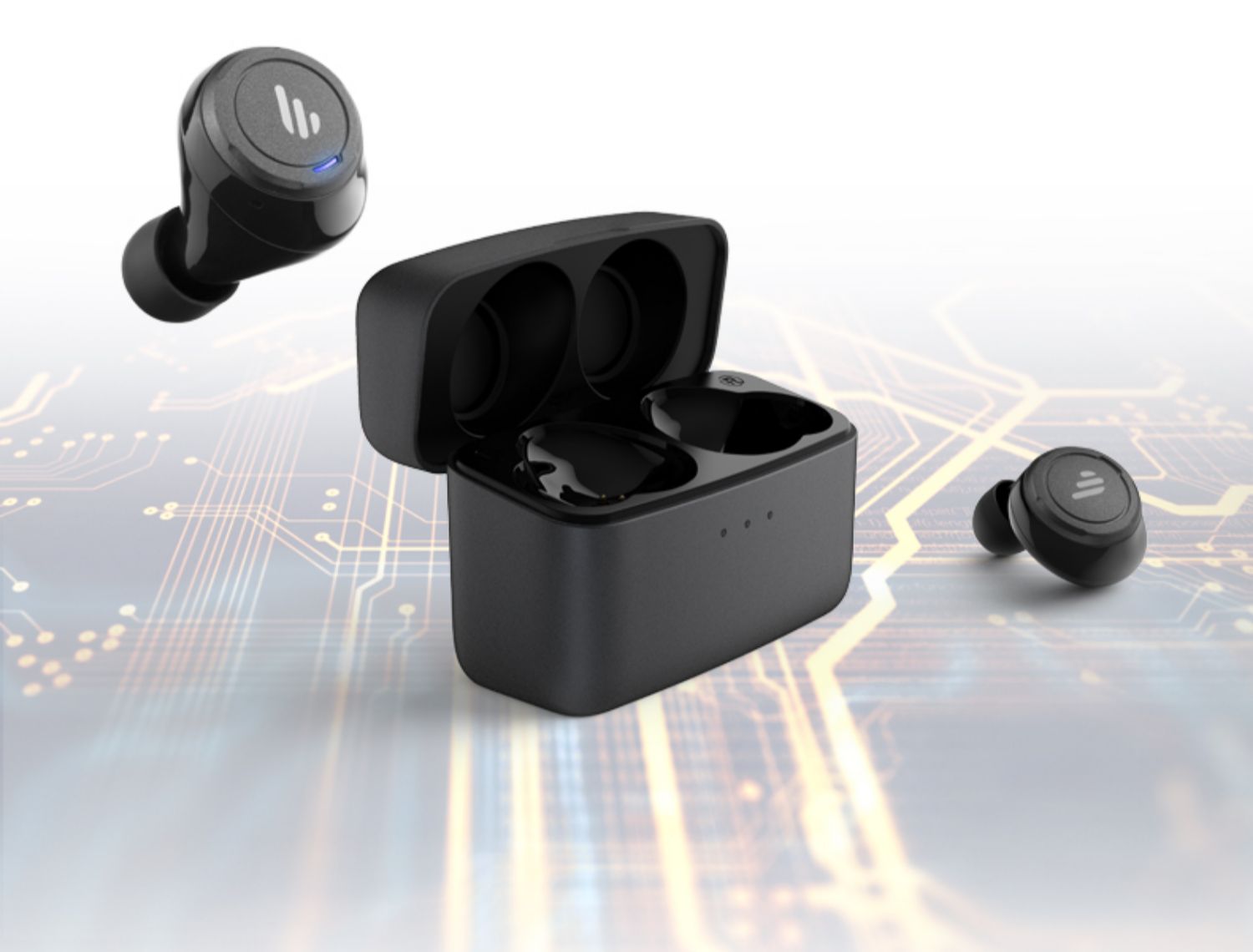 Edifier 漫步者 TWS5 Bluetooth Wireless Earbuds 蓝牙5.0 降噪 防溅 无线耳机
