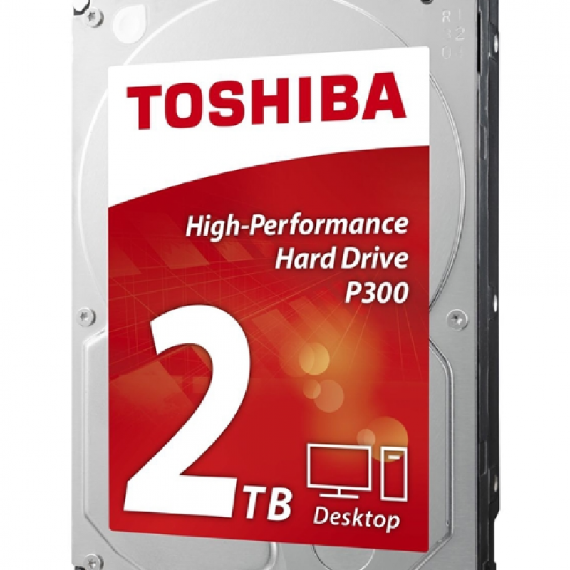 东芝 2TB 3.5" P300 7200RPM 机械硬盘