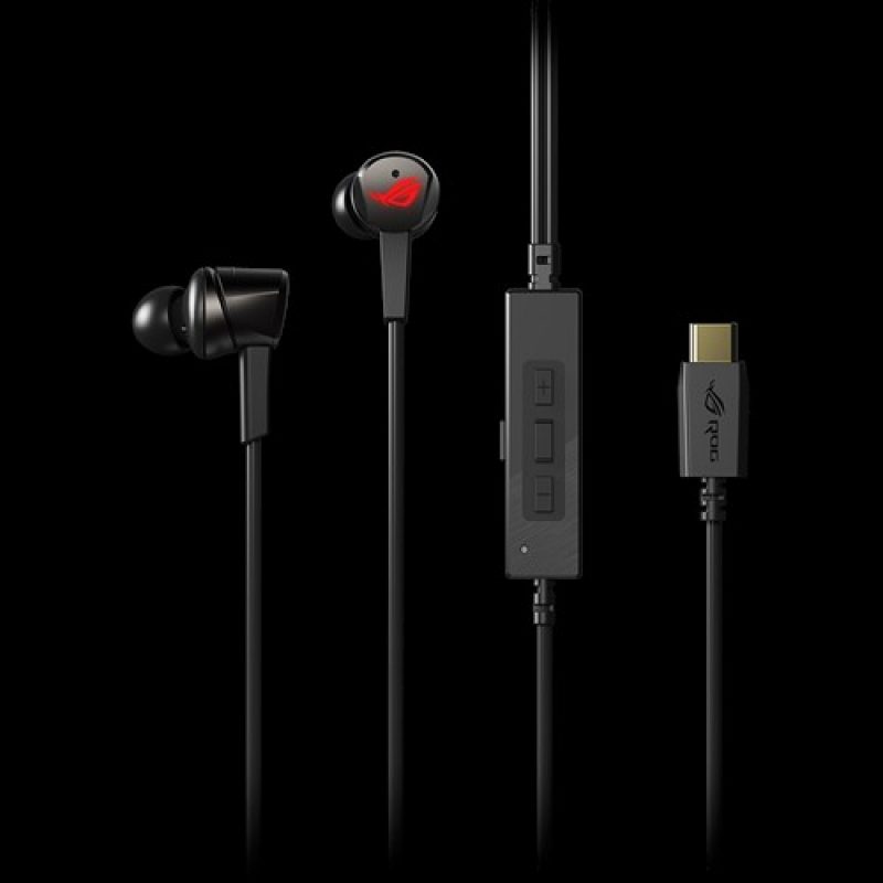 华硕 Asus 玩家国度 ROG 降临 CETRA In-ear Gaming Headphones 主动降噪 入耳式耳机
