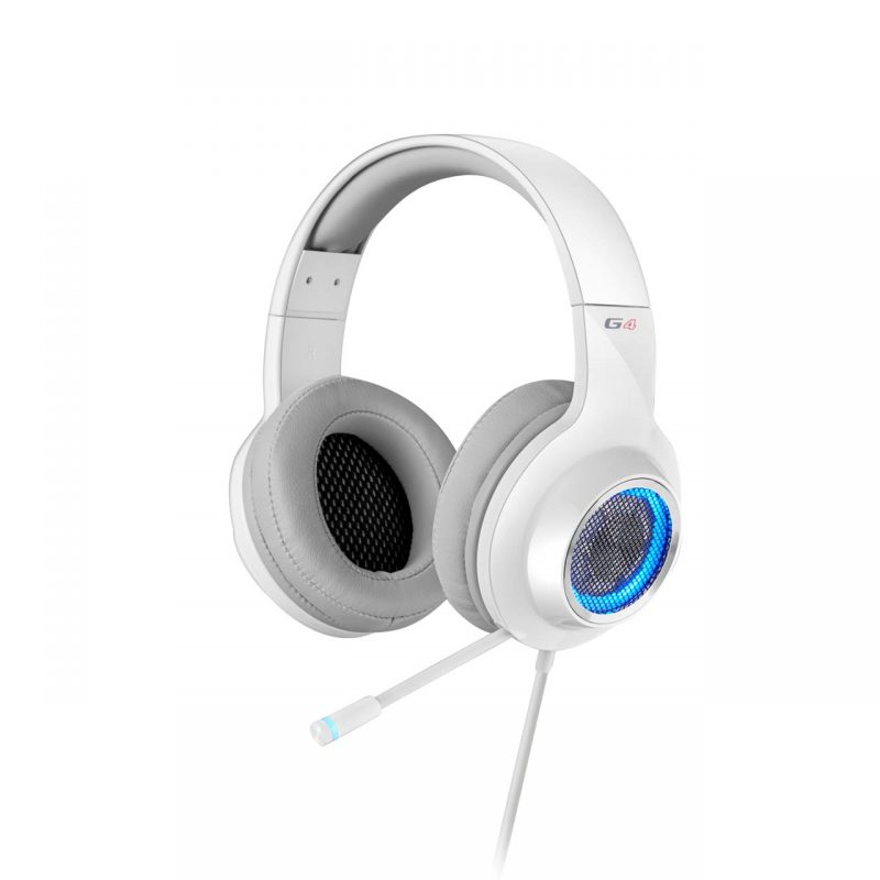 Edifier V4 (G4) 7.1 Virtual Surround Sound USB Gaming Headset 白色 虚拟7.1声道耳机
