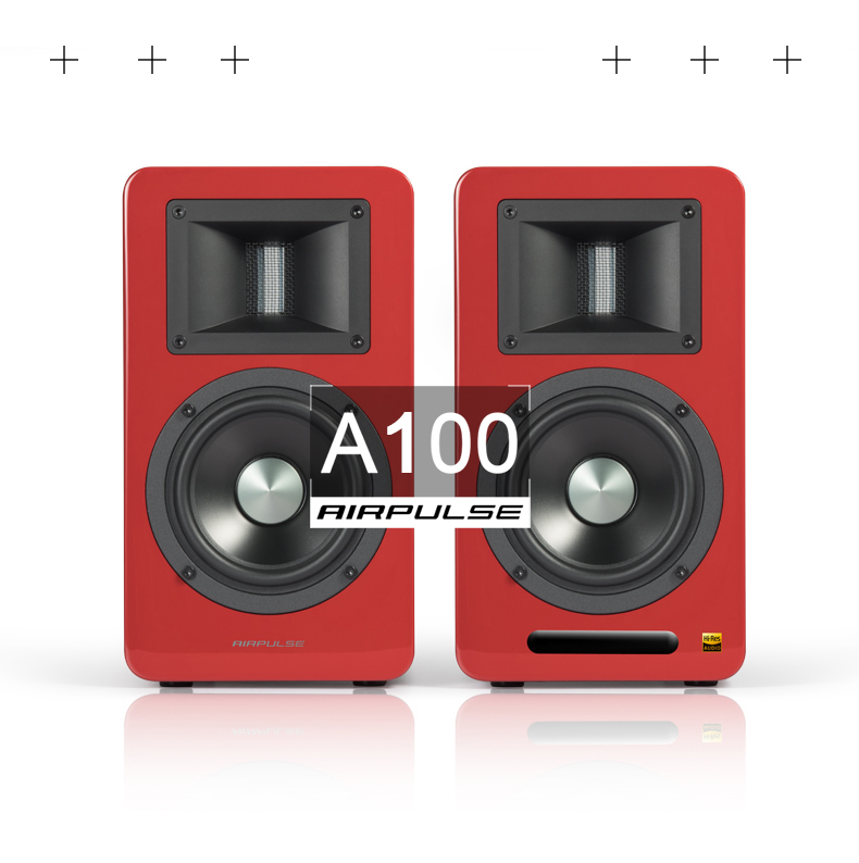 Edifier 漫步者 Airpulse A100 蓝牙音响系统 白色 Hi-Res认证 小金标 Audio Active Speaker 音箱 扬声器