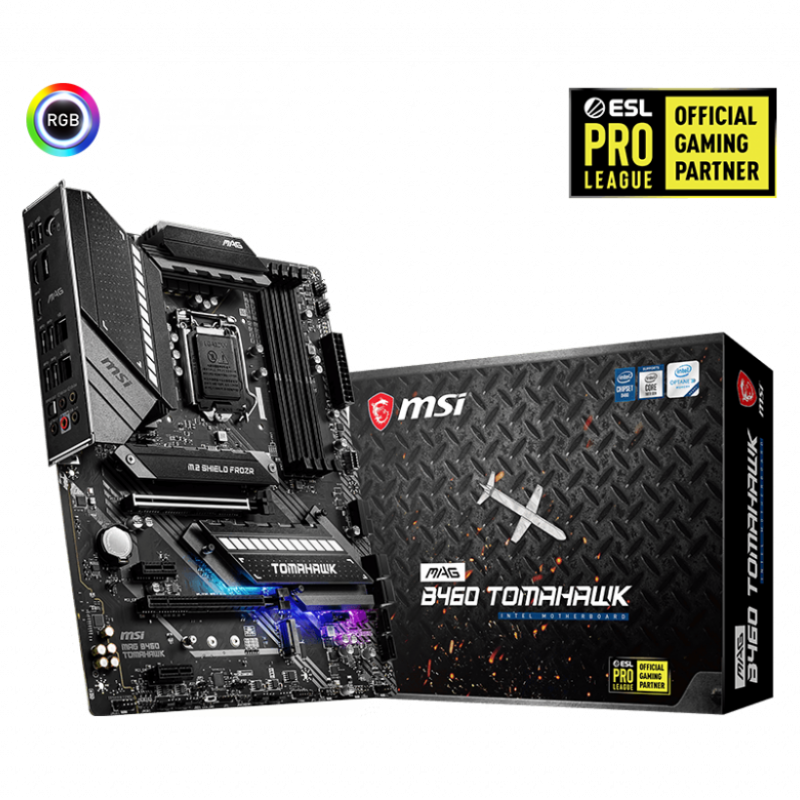 微星 MSI MAG B460 Tomahawk ATX 主板