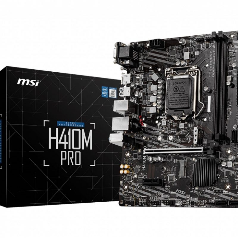 微星 MSI H410M-A PRO mATX 主板