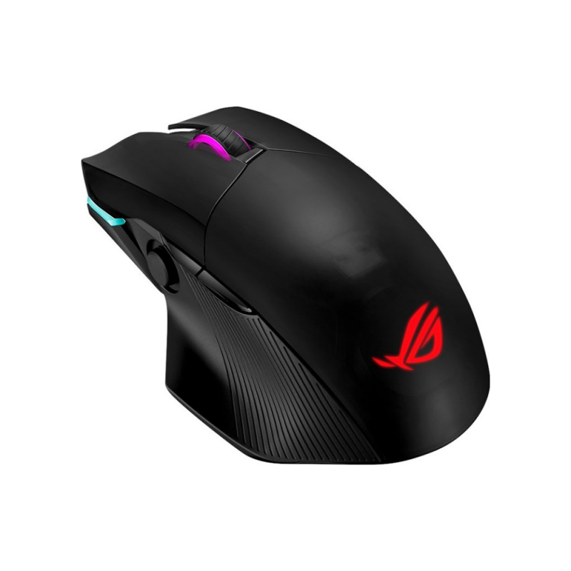 华硕 Asus 玩家国度 魔刃鼠标 QI无线充电 16000dpi 有线无线蓝牙三模通吃