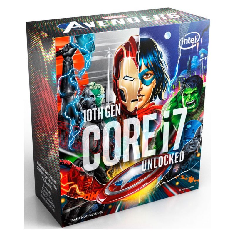 英特尔 Intel 酷睿i7-10700K Avengers 复仇者联盟CPU 8核16线程 10代i7