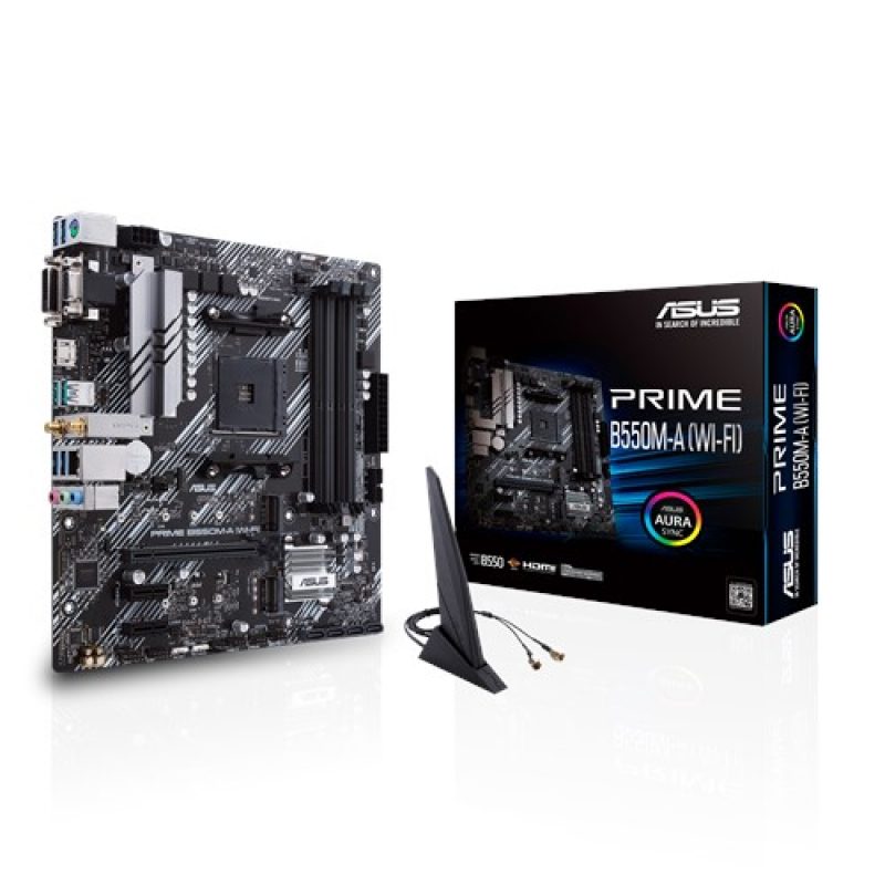 华硕 ASUS B550 PRIME B550M-A (WI-FI) mATX主板