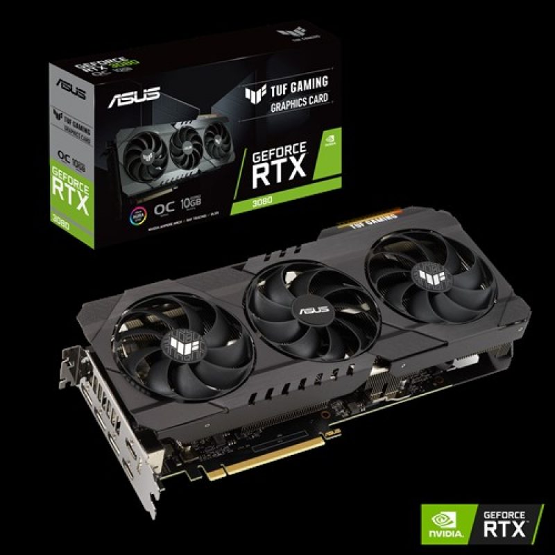 华硕 ASUS Geforce TUF RTX3080 GAMING OC 10G 显卡