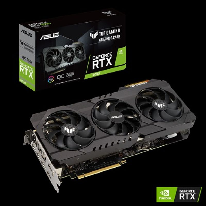 华硕 ASUS TUF RTX 3090 OC 24G GAMING显卡