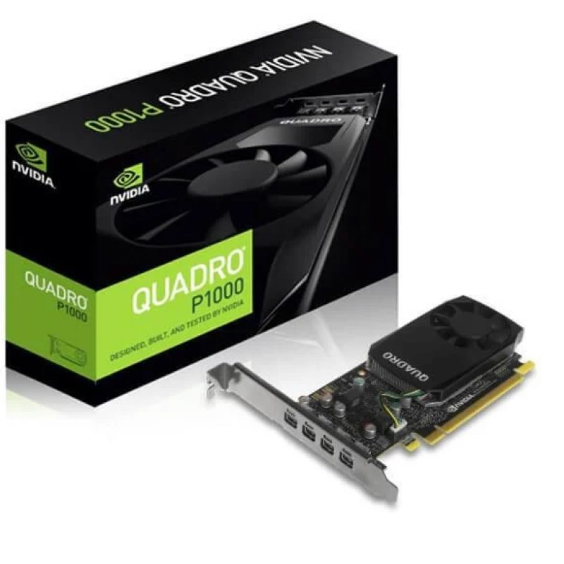 英伟达 NVidia Quadro P1000 4GB 工作站显卡