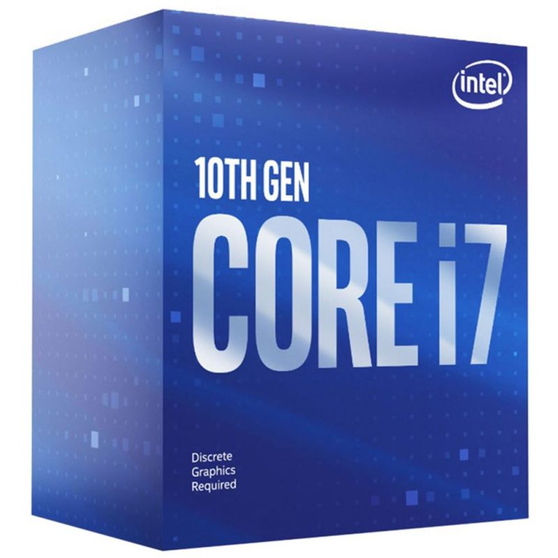 英特尔 Intel Core i7-10700F 2.9GHz (4.8GHz Turbo)  8核16线程