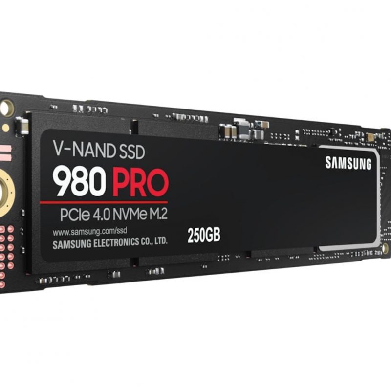 三星 980 Pro 250GB 6400MB/s 2700MB/s