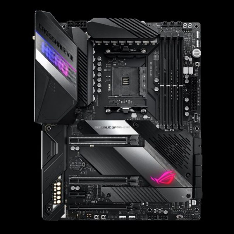华硕 ASUS ROG 玩家国度 Crosshair VIII Hero (WI-FI) X570 ATX主板