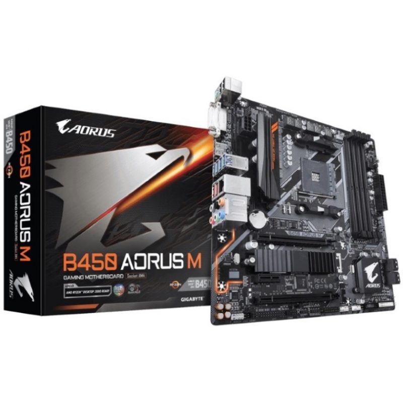 技嘉 Gigabyte B450 AORUS M mATX主板