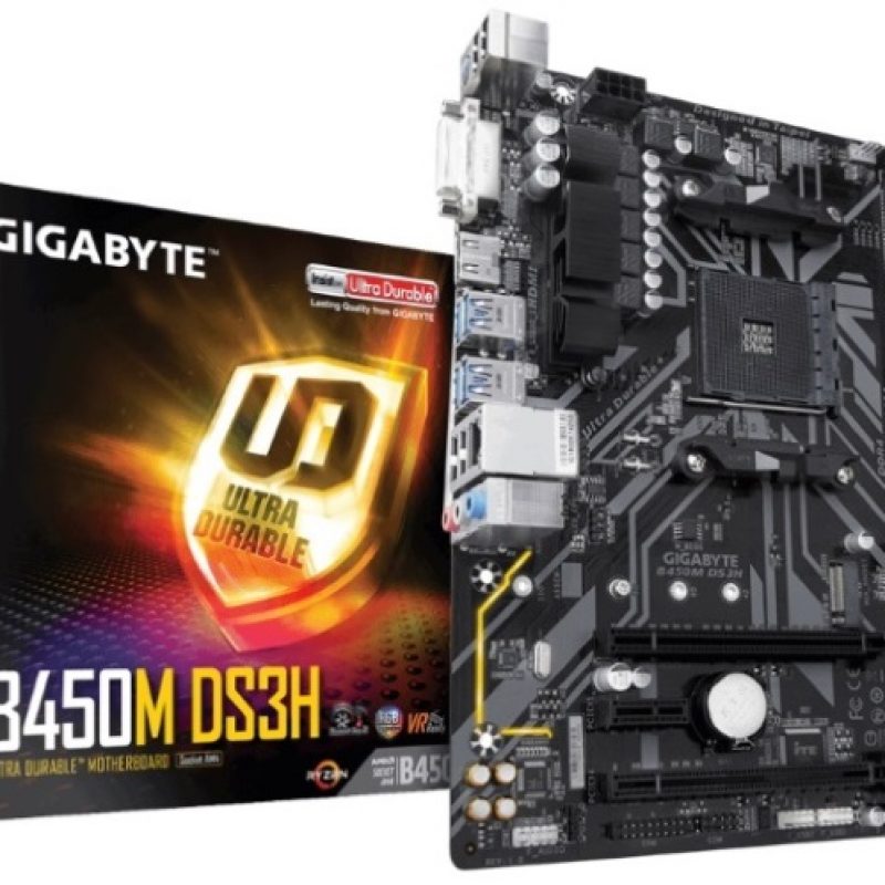 技嘉 Gigabyte B450M DS3H mATX主板