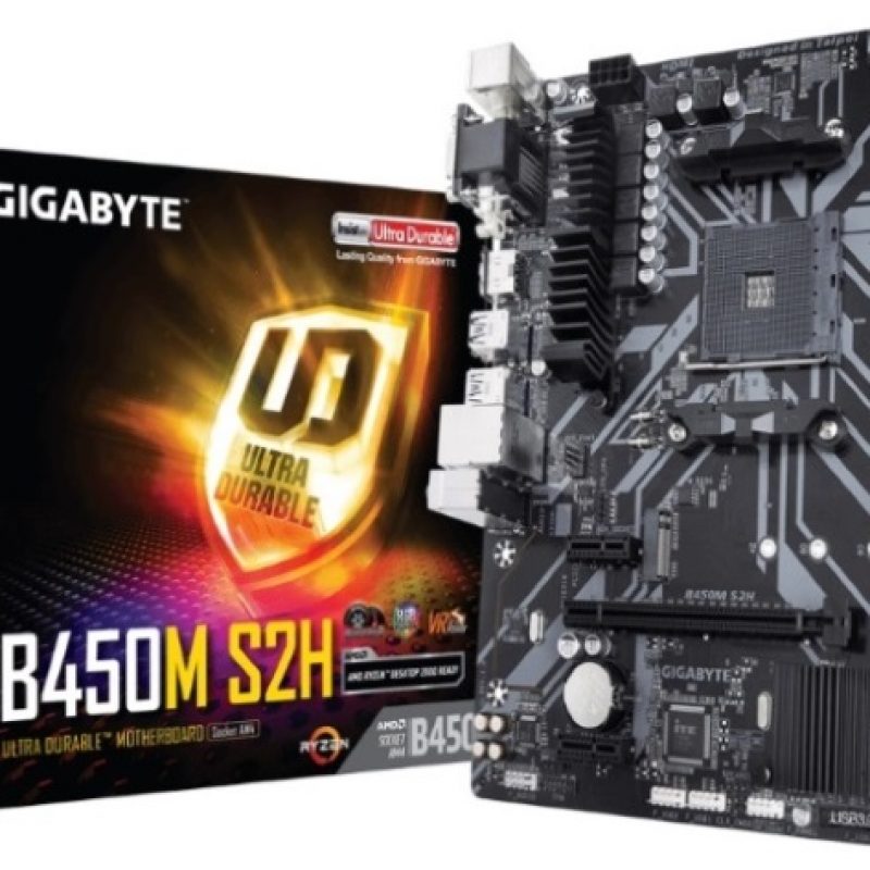 技嘉 Gigabyte B450M S2H mATX主板