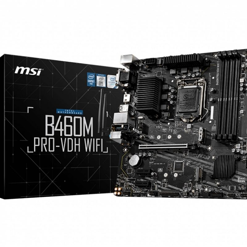 微星 MSI B460M PRO-VDH WIFI mATX 主板